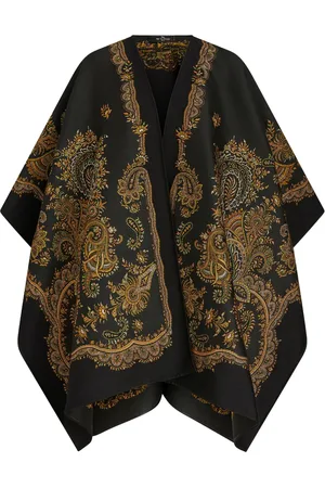 Etro Capa con estampado de cachemira