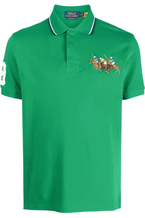Ralph Lauren Playera tipo polo con motivo bordado
