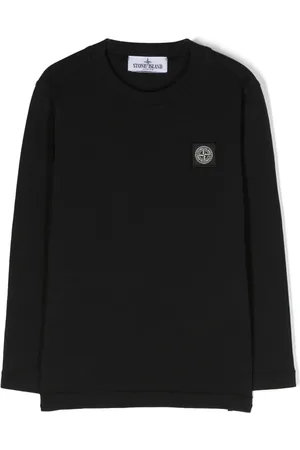 Stone Island Playera con parche Compass