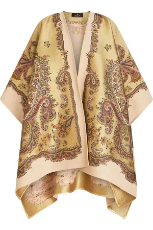Etro Capa con estampado de cachemira