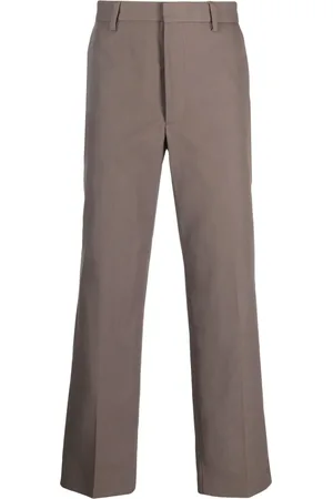 Pantalon cafe de online vestir hombre