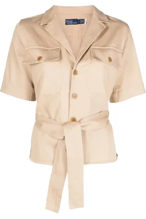 Ralph Lauren Camisa con moño en la cintura