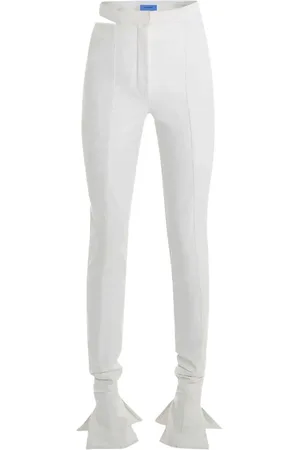 MUGLER Pantalones acampanados con aberturas