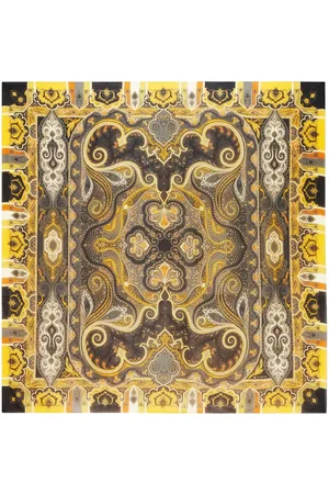 Etro Chal de seda con estampado de cachemira