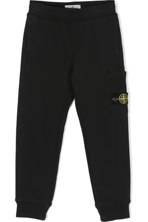 Stone Island Pants con parche de brújula