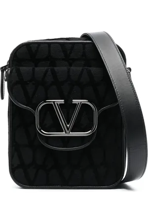 VALENTINO GARAVANI Bolsa crossbody Locò Toile Iconographe
