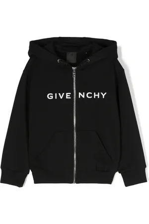 Givenchy Hoodie con cierre y logo estampado