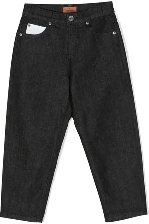 Missoni Jeans ajustados con logo bordado y tiro medio