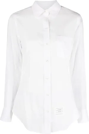 Thom Browne Camisa con cuello redondo
