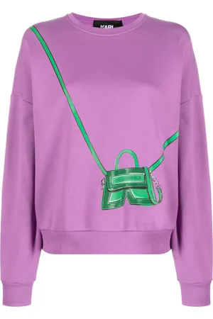 Karl Lagerfeld Sudadera con estampado IKON/K Bag