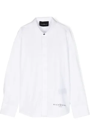 John Richmond Camisa con logo estampado