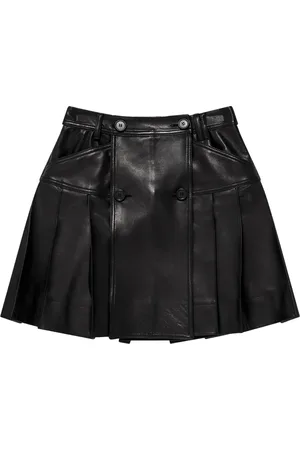Simone Rocha Falda corta con diseño plisado