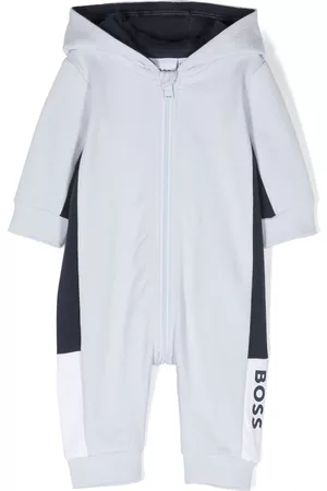 HUGO BOSS Jumpsuit con capucha y logo estampado