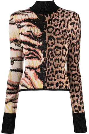Roberto Cavalli Suéter con cuello falso