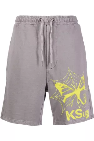 KSUBI Shorts deportivos con logo estampado