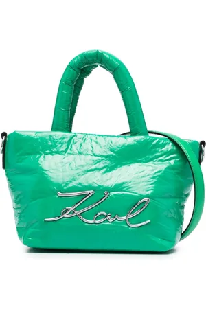 Karl Lagerfeld Tote con motivo K/Signature