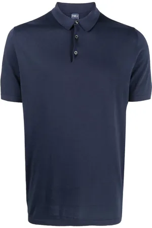 FEDELI Playera tipo polo manga corta