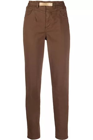 Liu Jo Pantalones slim con logo en la hebilla