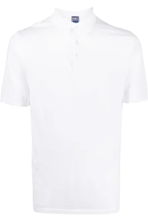 FEDELI Playera tipo polo manga corta