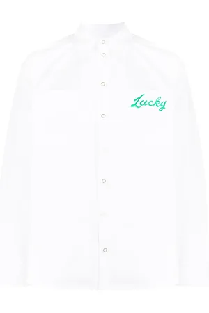 Natasha Zinko Camisa con eslogan y botones