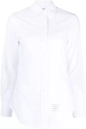Thom Browne Camisa con parche del logo