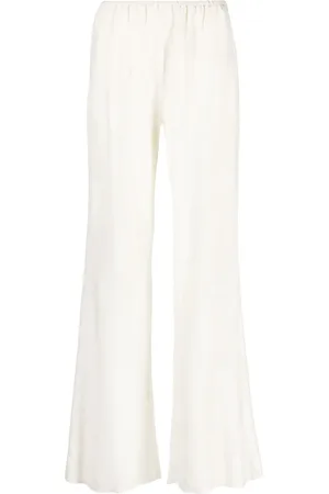 FORTE FORTE Pantalones anchos con pretina elástica