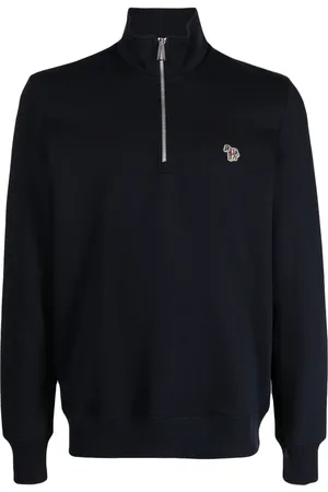 Paul Smith Sudadera con parche del logo y cuello vuelto