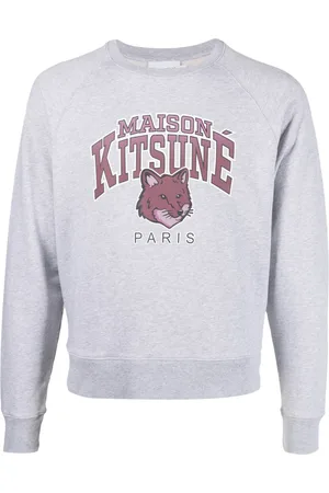 Maison Kitsuné Sudadera con logo estampado