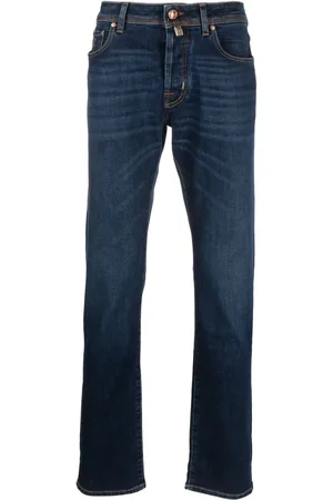 Jacob Cohen Jeans rectos con parche del logo