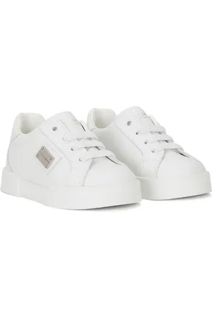 Dolce & Gabbana Tenis con placa del logo