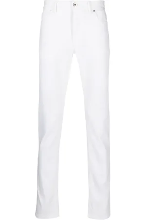 BRIONI Jeans slim con tiro bajo