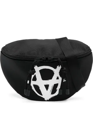 Vetements Cangurera con logo estampado