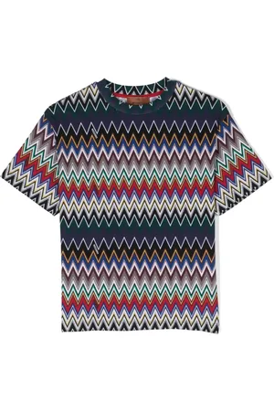 Missoni Playera con estampado en zigzag