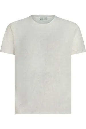 Etro Playera con estampado de cachemira