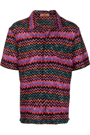Missoni Camisa con motivo en zigzag
