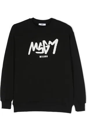 Msgm Sudadera con logo estampado