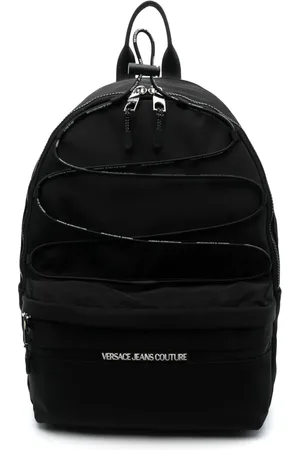 VERSACE Mochila con parche del logo