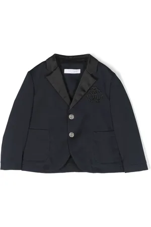 Roberto Cavalli Blazer con parche del monograma