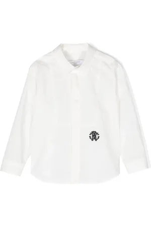 Roberto Cavalli Camisa con logo bordado