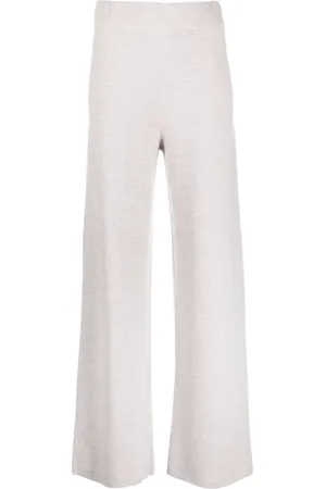 Fabiana Filippi Pantalones tejidos con diseño ancho