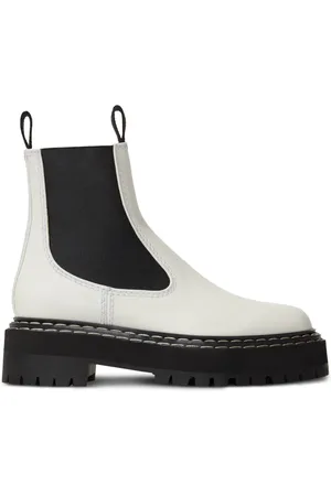 Proenza Schouler Botas Chelsea con suela dentada