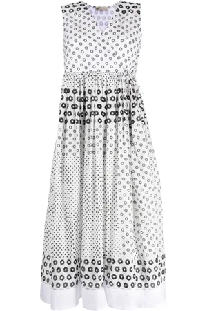 Tory Burch Vestido con estampado gráfico