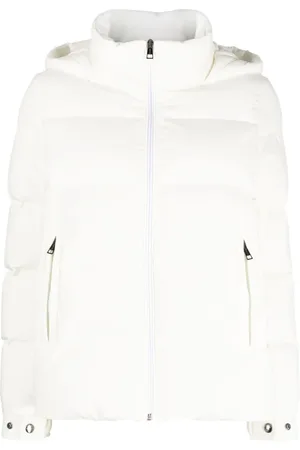 Kiton Plumífero con capucha y cremallera