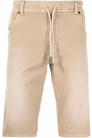 Diesel Shorts de mezclilla con cordones en la pretina