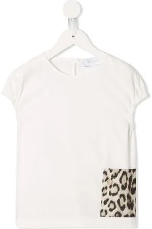 Roberto Cavalli Top con bolsillo en contraste
