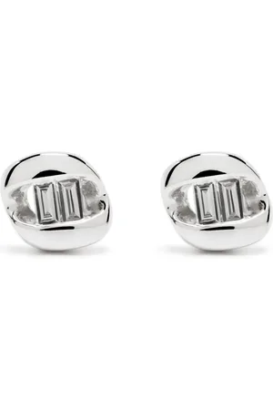Dana Rebecca Designs Aretes Remi Florence en oro blanco de 14kt con diamantes