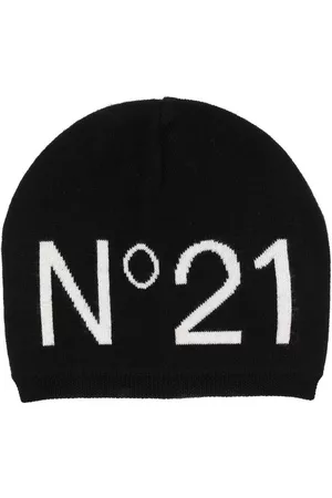 Nº21 Gorro tejido con logo estampado