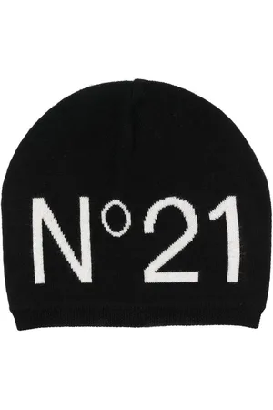 Nº21 Gorro tejido con logo estampado