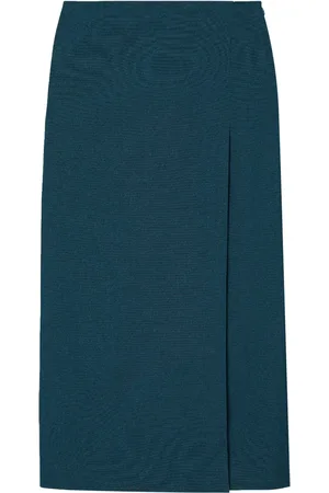 Tory Burch Falda midi con cintura alta