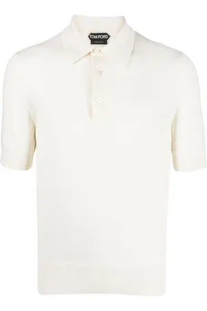 Tom Ford Playera tipo polo tejida manga corta